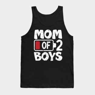 Mom of 2 Boys from Son to mom for Mothers Day Birthday Women Tank Top